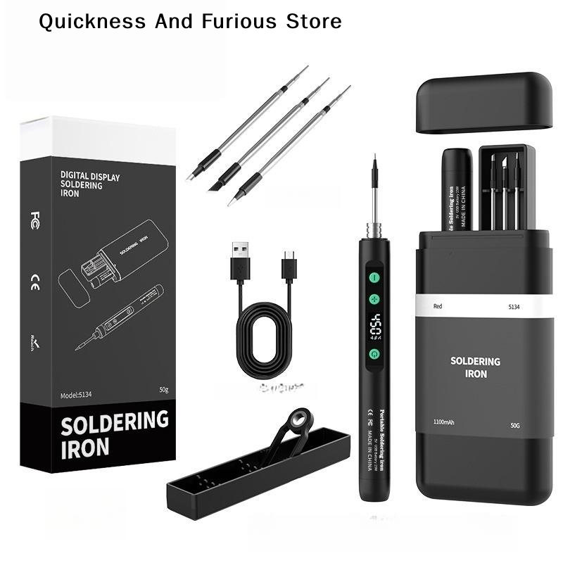 Tools For Electronic Workshop - 【TO】Draadloze soldeerbout met intelligente temperatuurregeling, snelle