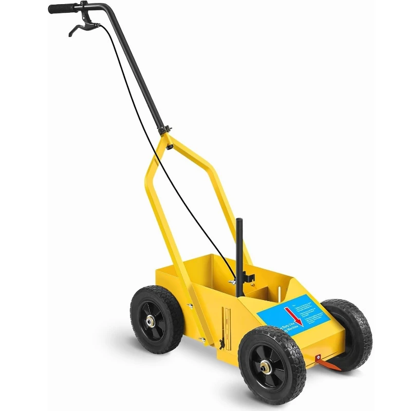 Workshop Tools Drawing - Werkplaatsvloermarker Draagbare lijntekenwagen Eenvoudig parkeerplaatslijntekenapparaat Parkeerplaatslijntekeninstrument