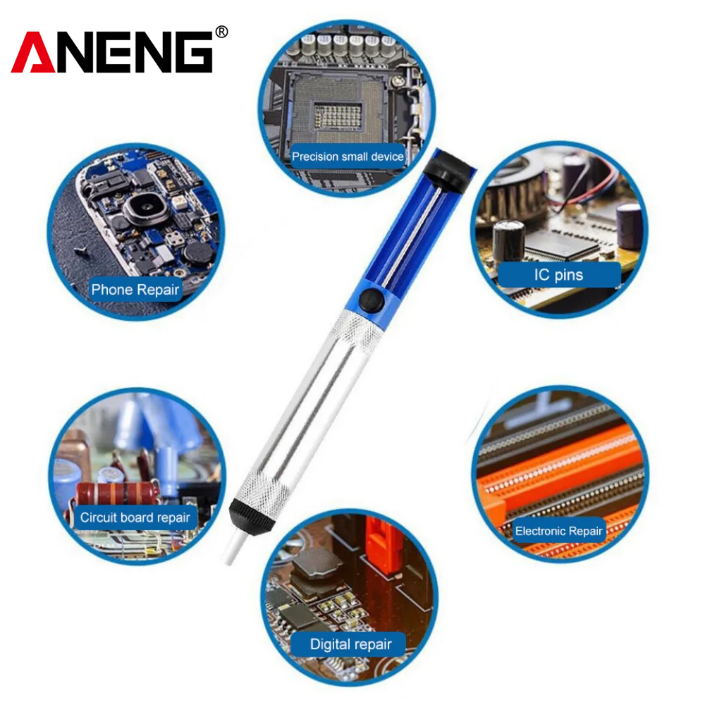 Tools For Electronic Workshop - ANENG Desoldeerpomp Ijzer Desoldeer Lasverwijdering Soldeer
