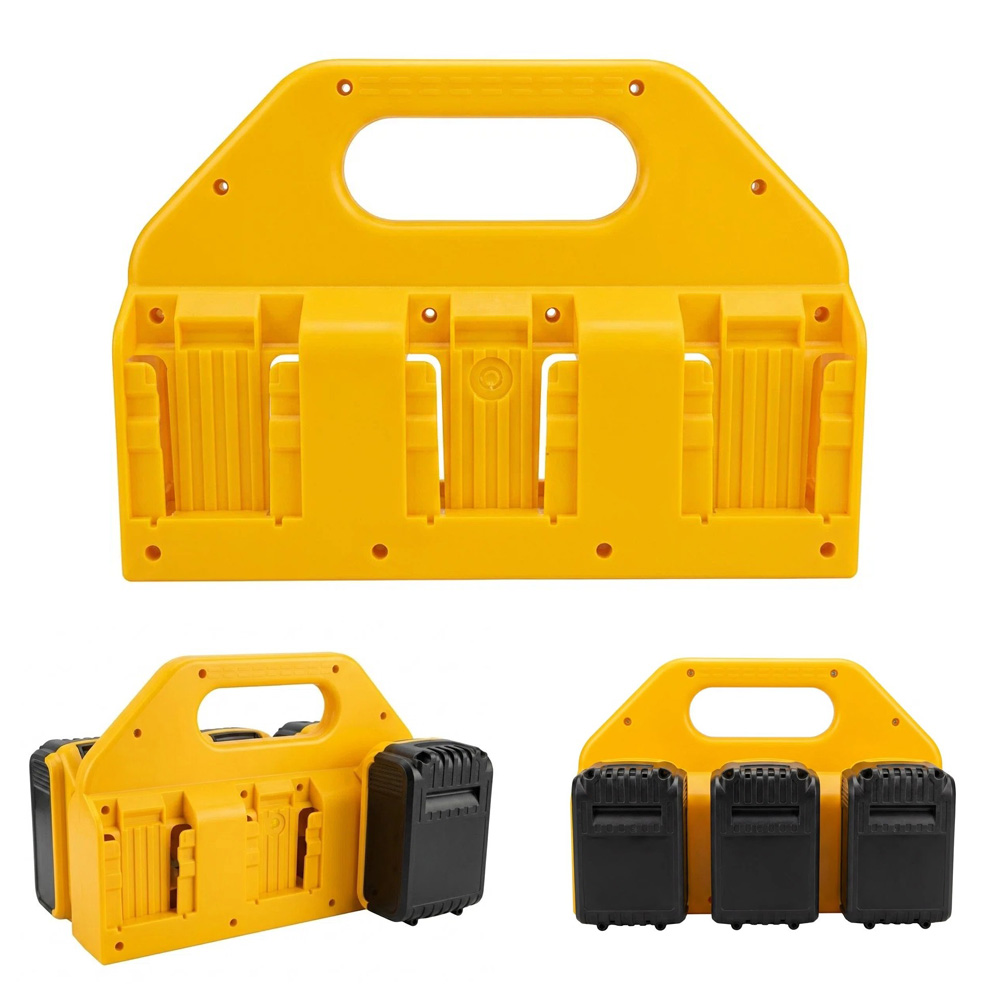Tools In Electrical Workshop - Voor Dewalt 18V batterijopslaghouder 6-slots robuuste
