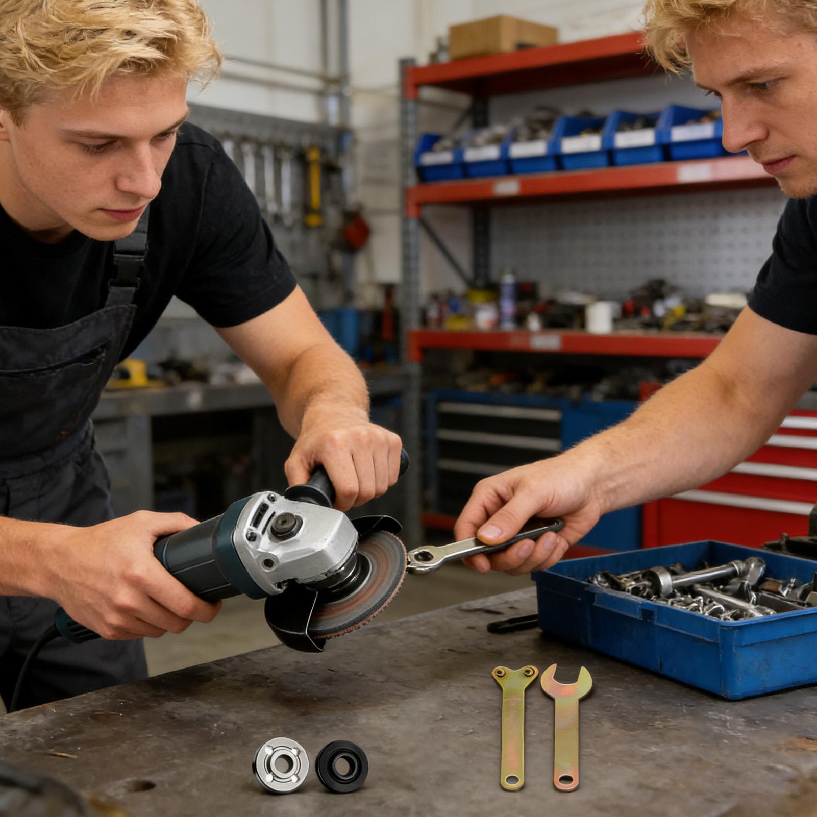 Tools In Electrical Workshop - Haakse slijpmachine Moer Elektrische boormachinesleutelset Vervangende