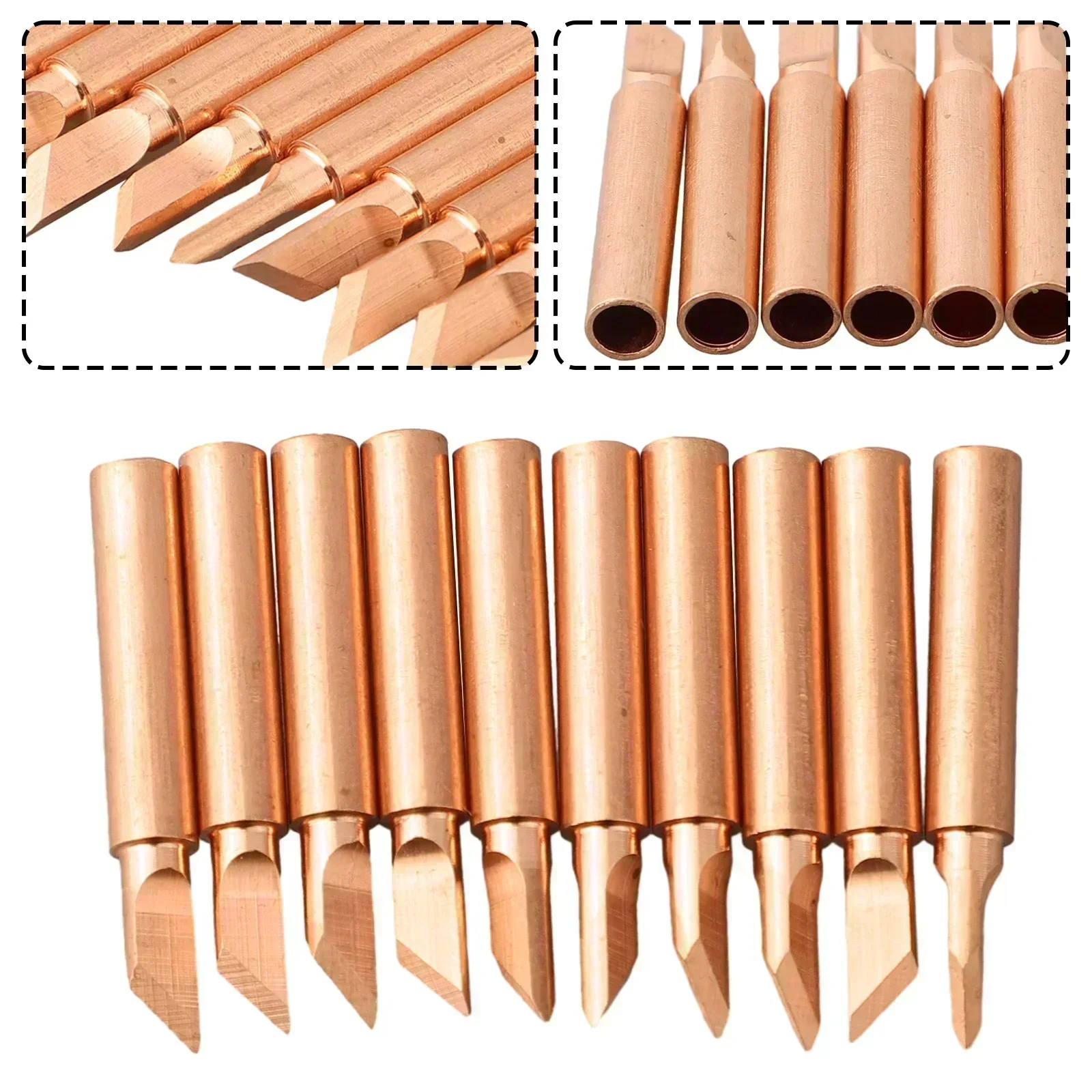 Tools For Electronic Workshop - 10 stks/pak Soldeerbout Tip Veelzijdige Koperen
