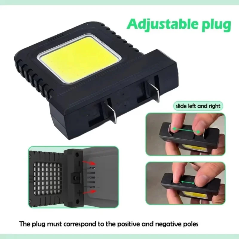 Common Tools In Workshop - LED-werklamp voor Makita voor Milwaukee voor