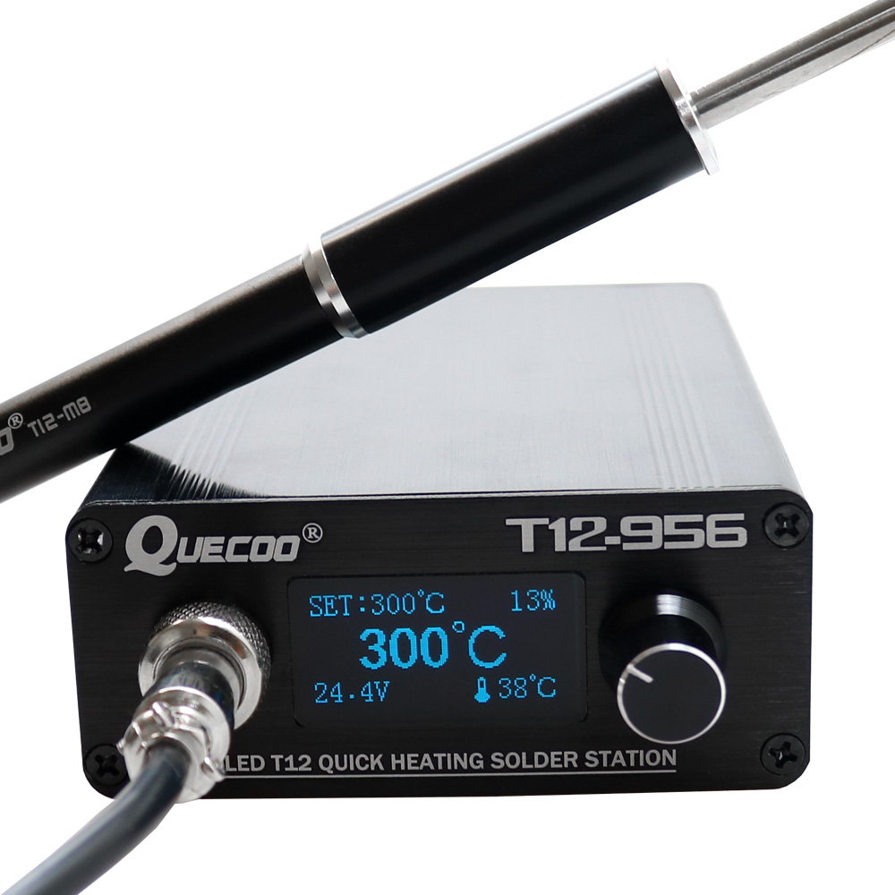 Tools For Electronic Workshop - QUECOO T12-956 Soldeer digitaal station Elektronische