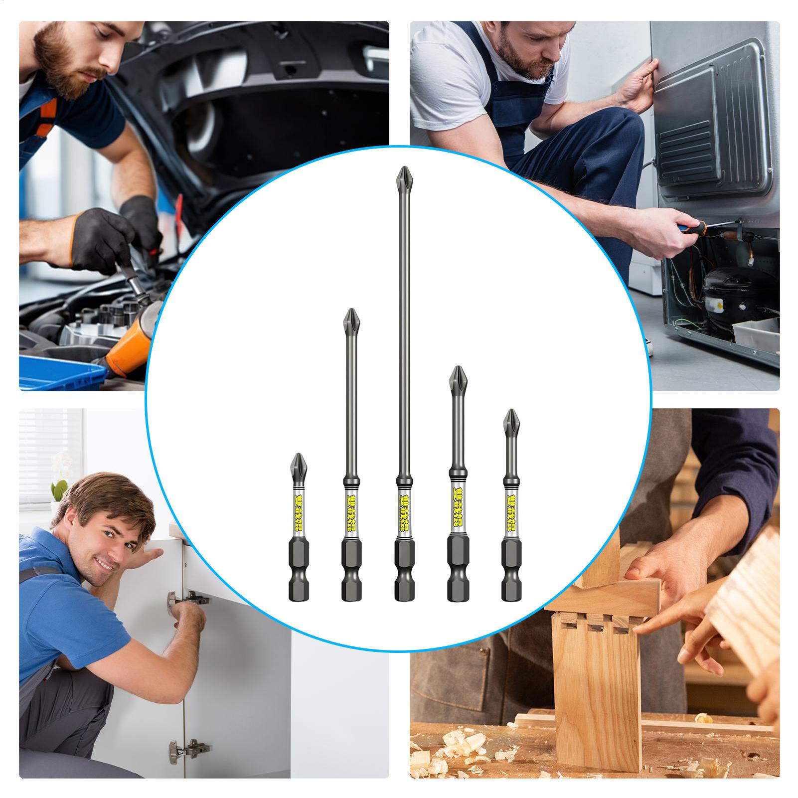 Boorschroevendraaierbitset 5-d - Tools For Garage Workshop recensie en prijs
