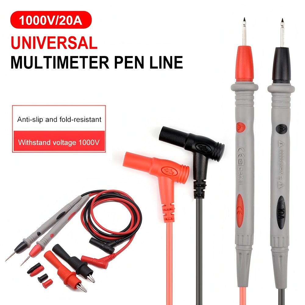 1 paar Multimeter Meetsnoeren  - Tools For Electronic Workshop recensie en prijs