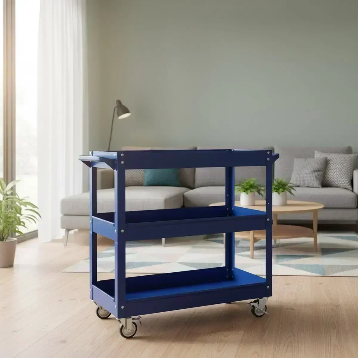 3-laags gereedschapswagen met  - Tools For Garage Workshop recensie en prijs