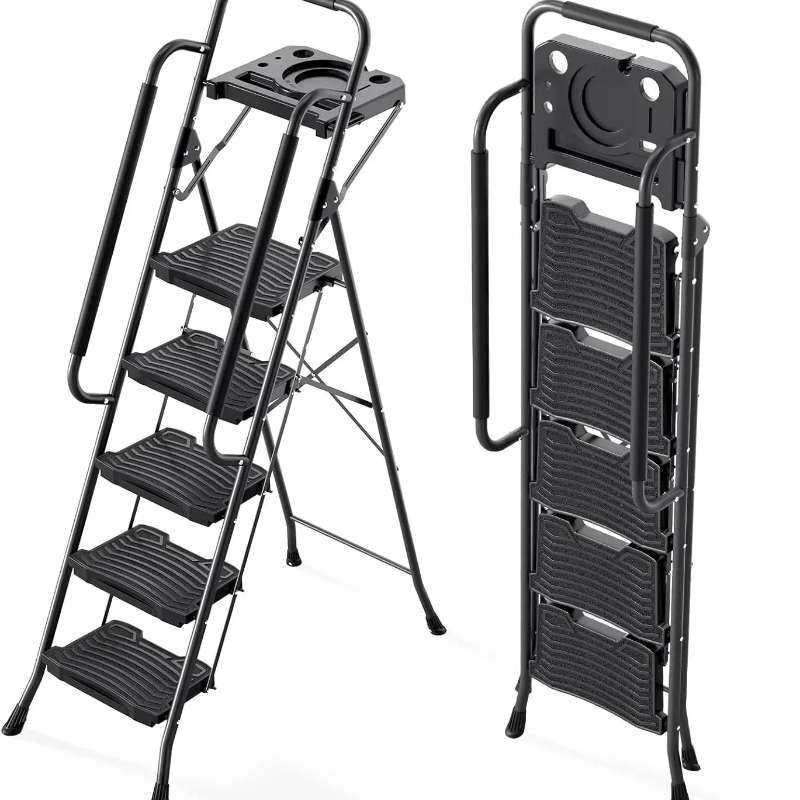 5-traps trapladder met gereeds - Workshop Tools And Safety recensie en prijs