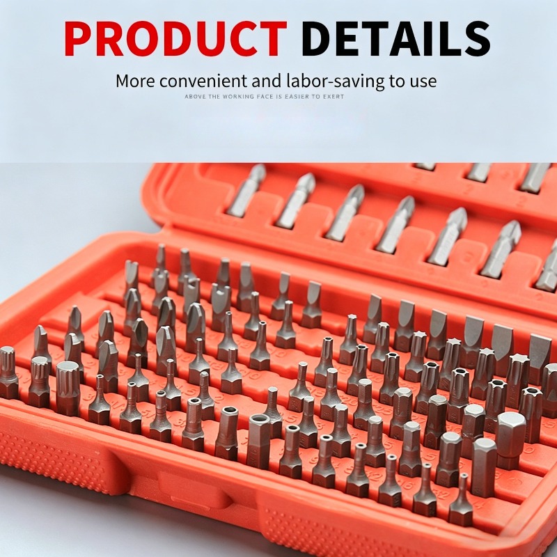 100-delige schroevendraaierbit - Workshop Use Tools recensie en prijs